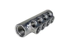 Aeromotive Fuel System - Aeromotive 14602 Fuel Distribution Log 10-Ports 2 10 AN & 8 6 AN - Image 1