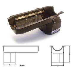 Canton - Canton Racing 16-100T Oil Pan Small Block Chevy S10 Truck Conversion 1Pc Seal - Image 2