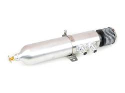 Canton - Canton 23-033 Universal Aluminum Breather Tank 1.5 Qt Vent Tank -12AN Side Ports - Image 1