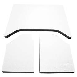 Design Engineering - DEI 50136 Boom Mat Sound Deadening Headliner 3Pc White for 07-10 Jeep JK 2DR - Image 1