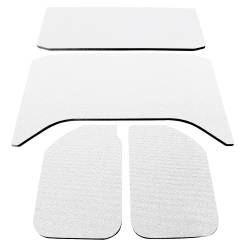 Design Engineering - Design Engineering 50141 Boom Mat Sound Deadening Headliner 4PC White for JK 4DR - Image 1