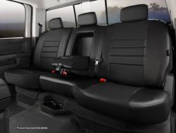 FIA SL62-92 BLK/BLK SL REAR 6/40 Seat Cover 14-18 Silv/Sierra 1500/15-19 2500HD