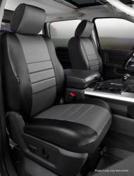 FIA SL68-35 GRAY SL Front Bucket Seat Cover for 19-24 Silv/Sra 1500/20-24 2500HD