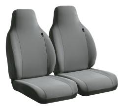 FIA SP801 GRAY SP SEMI CUSTOM FIT CAR FRONT Bucket SEAT COVER