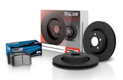 Hawk Performance - Hawk Performance HKC4235.508F Talon Drilled/Slotted Rotor & Pad Kit - Image 4