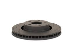 Hawk Performance - Hawk Performance HTC4234 Talon Cross-Drilled & Slotted Brake Rotors - Image 3