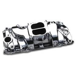 Professional Products - Professional Prod. 53000 BB Chevy V8 Oval Port Cyclone Intake Manifold Polished - Image 1