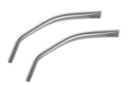Weathertech - WeatherTech 70098 Side Window Front Deflector Set Light Tint - Image 1
