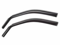 Weathertech - WeatherTech 80360 Side Window Front Deflector Set Dark Tint - Image 1