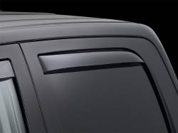 Weathertech - WeatherTech 81503 Side Window Rear Deflector Set Dark Tint - Image 2