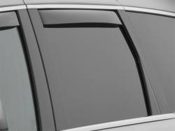 Weathertech - WeatherTech 81562 Side Window Rear Deflector Set Dark Tint - Image 2