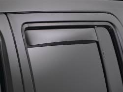 Weathertech - WeatherTech 81317 Side Window Rear Deflector Set Dark Tint - Image 2