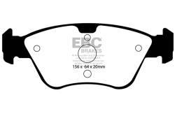 EBC Brakes - EBC Brakes DP21075 Greenstuff 2000 Series Sport Brake Pads - Image 1