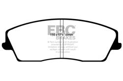 EBC Brakes - EBC Brakes DP21723 Greenstuff 2000 Series Sport Brake Pads - Image 1