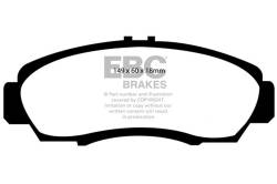 EBC Brakes - EBC Brakes DP21610 Greenstuff 2000 Series Sport Brake Pads - Image 1