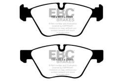 EBC Brakes - EBC Brakes DP31600C Redstuff Ceramic Low Dust Brake Pads for 08-13 128i - Image 1