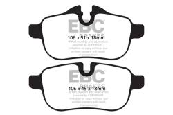 EBC Brakes - EBC Brakes DP32046C Redstuff Ceramic Low Dust Brake Pads for 09-16 Z4 - Image 1