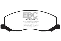 EBC Brakes - EBC Brakes DP32015C Redstuff Ceramic Low Dust Brake Pads for 10-11 9-5 - Image 1