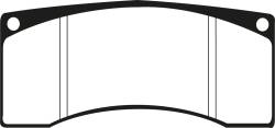 EBC Brakes - EBC Brakes DP4016R Yellowstuff Street & Track Brake Pads - Image 1