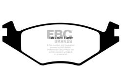 EBC Brakes - EBC Brakes DP3517C Redstuff Ceramic Low Dust Brake Pads - Image 1
