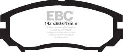EBC Brakes - EBC Brakes DP41755R Yellowstuff Street & Track Brake Pads for 04-08 Tiburon - Image 1