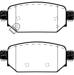 EBC Brakes - EBC Brakes DP43081R Yellowstuff Street & Track Brake Pads for 16-18 3 - Image 1
