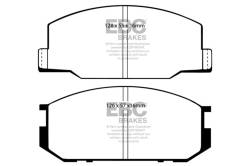 EBC Brakes - EBC Brakes DP4456R Yellowstuff Street & Track Brake Pads for Celica Esprit - Image 1
