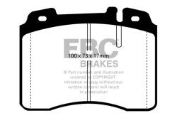 EBC Brakes - EBC Brakes DP4927R Yellowstuff Street & Track Brake Pads - Image 1