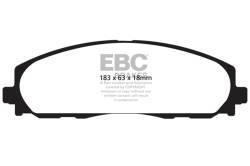 EBC Brakes - EBC Brakes DP41888R Yellowstuff Street & Track Brake Pads - Image 1