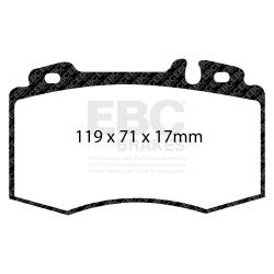 EBC Brakes - EBC Brakes DP51363NDX Bluestuff NDX Full Race Brake Pads - Image 3