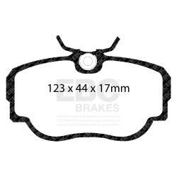 EBC Brakes - EBC Brakes DP5779NDX Bluestuff NDX Full Race Brake Pads - Image 3