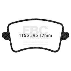 EBC Brakes - EBC Brakes DP51988NDX Bluestuff NDX Full Race Brake Pads - Image 3