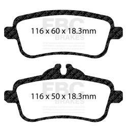 EBC Brakes - EBC Brakes DP52137NDX Bluestuff NDX Full Race Brake Pads - Image 3