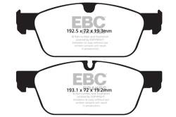 EBC Brakes - EBC Brakes DP62156 6000 Series Greenstuff Truck/SUV Brakes Disc Pads - Image 1
