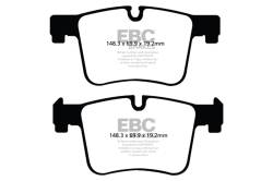 EBC Brakes - EBC Brakes DP62105 6000 Series Greenstuff Truck/SUV Brakes Disc Pads for X3/X4 - Image 1
