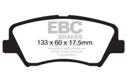 EBC Brakes - EBC Brakes S4KF1639 S4 Kits Redstuff & USR Rotor - Image 1