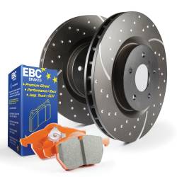 EBC Brakes - EBC Brakes S8KR1074 S8 Kits Orangestuff & GD Rotors - Image 1