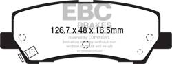EBC Brakes - EBC Brakes S9KR1507 S9 Kits Yellowstuff & USR Rotors for 15-18 Mustang - Image 1