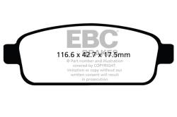 EBC Brakes - EBC Brakes UD1468 Ultimax Brake Pads - Image 1