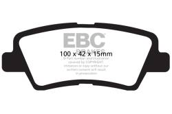 EBC Brakes - EBC Brakes UD1544 Ultimax Brake Pads - Image 1