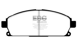 EBC Brakes - EBC Brakes UD691 Ultimax Front Brake Pads for 96-06 MDX Pathfinder Q45/QX4 - Image 1