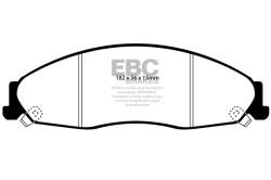EBC Brakes - EBC Brakes UD921 Ultimax Brake Pads for 03-08 CTS STS - Image 1