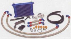 GReddy - GReddy 12024615 Oil Cooler Kit Core: 10 Row Filter: Remote Fitting: 3/4-16 UNF - Image 1