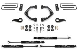 Fabtech - Fabtech K1181M Uniball UCA Lift System w/Shocks for Chevy/GMC 6.6 4WD - Image 1