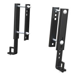 CURT - CURT 17515 Replacement TruTrack 8"Adjustable Support Brackets 2-Pack - Image 1