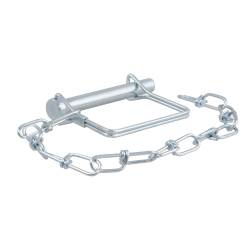 CURT - CURT 28000 3/8" Safety Pin w/12" Chain 2-3/4" Pin Length - Image 1