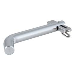 CURT - CURT 21541 1/2" Swivel Hitch Pin 1-1/4" Receiver Chrome Packaged - Image 1