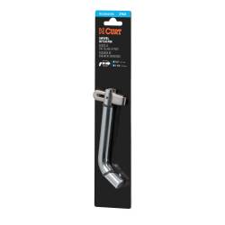 CURT - CURT 21541 1/2" Swivel Hitch Pin 1-1/4" Receiver Chrome Packaged - Image 2