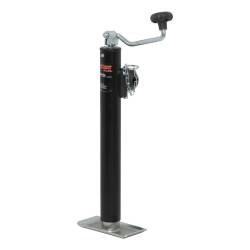 CURT - CURT 28322 Pipe-Mount Swivel Jack w/Top Handle 2000 lbs 15" Travel - Image 1