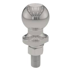 CURT - CURT 40082 2" Trailer Ball 3/4" x 2-1/8" Shank 3500 lbs Stainless Packaged - Image 2